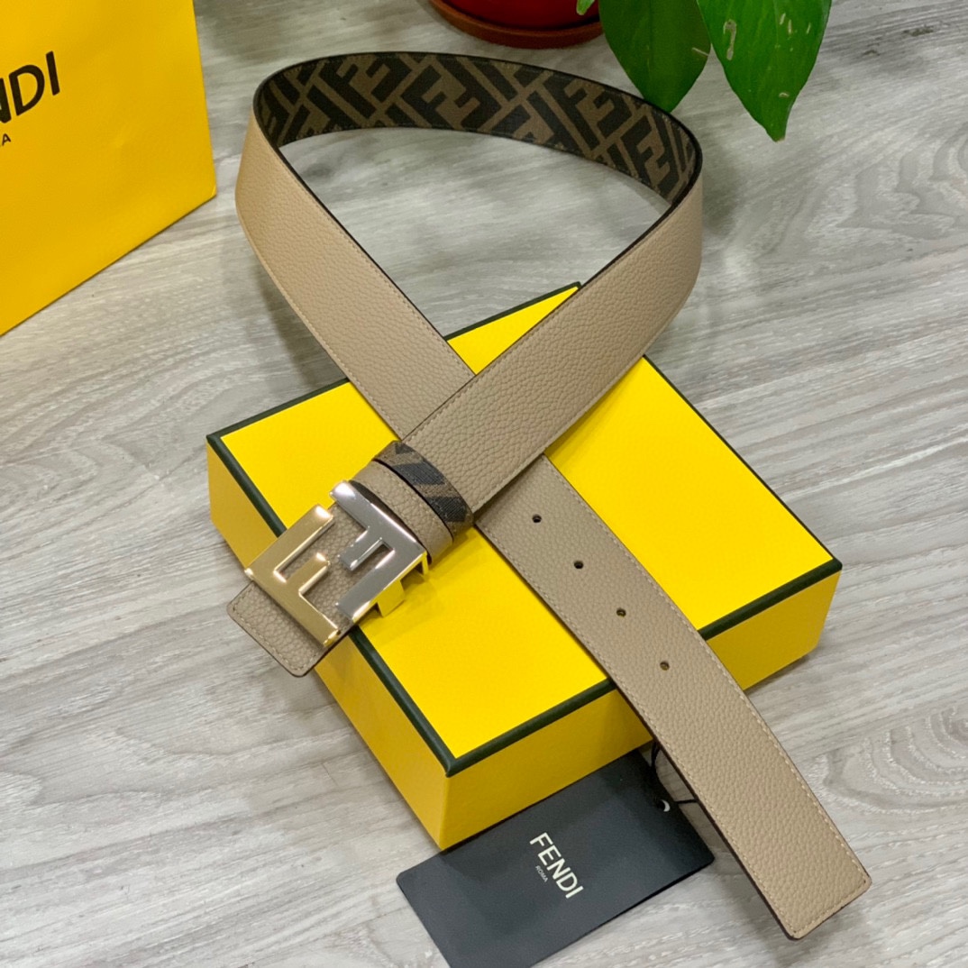 FENDI芬迪专柜同款宽4.0CM双