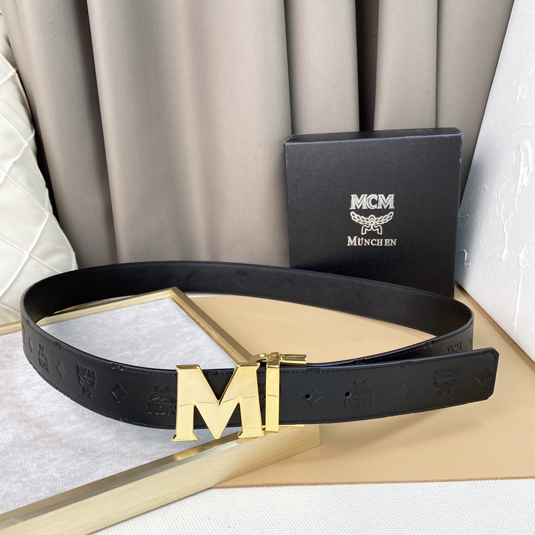 M️M腰带！中性款男女均可4.0宽4