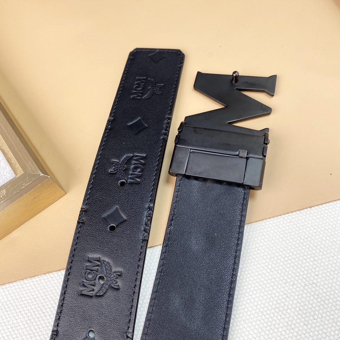 M️M腰带！中性款男女均可4.0宽4
