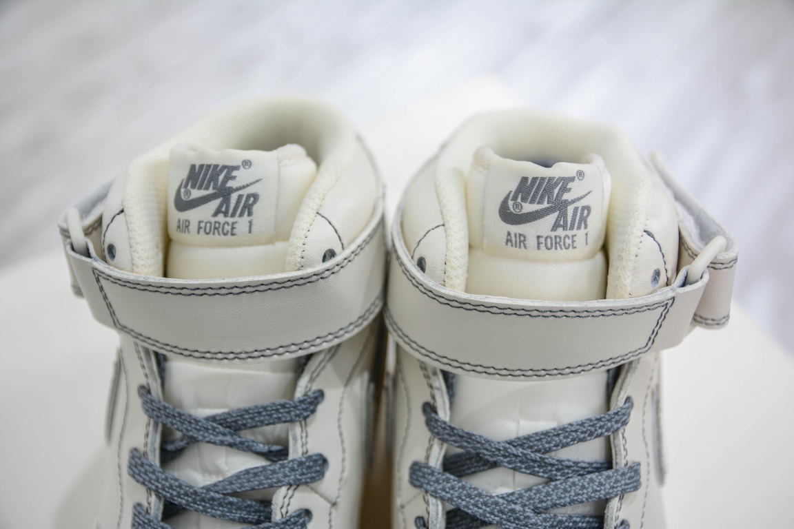260 Nike Air Force 1 MID 米灰满天星 BY6899-691