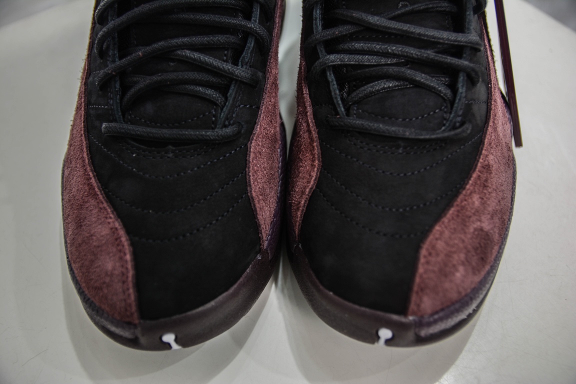 500 独家纯原出货乔12 Air Jordan 12 Retro AMM黑酒红 DV6989-001