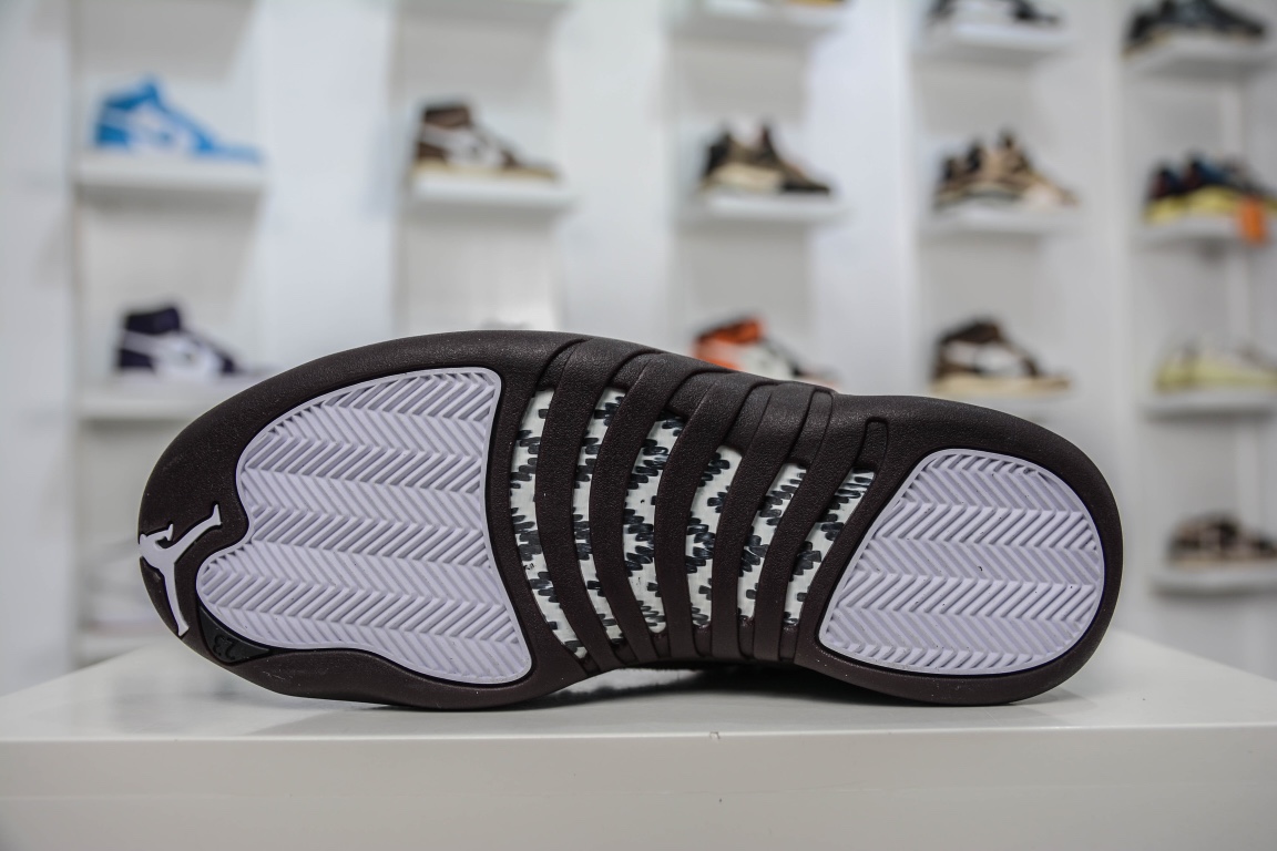500 独家纯原出货乔12 Air Jordan 12 Retro AMM黑酒红 DV6989-001