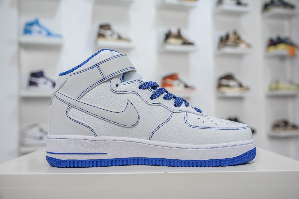 260 全新版本  Nike Air Force 1 Mid 马克线满天星 MK0619-233