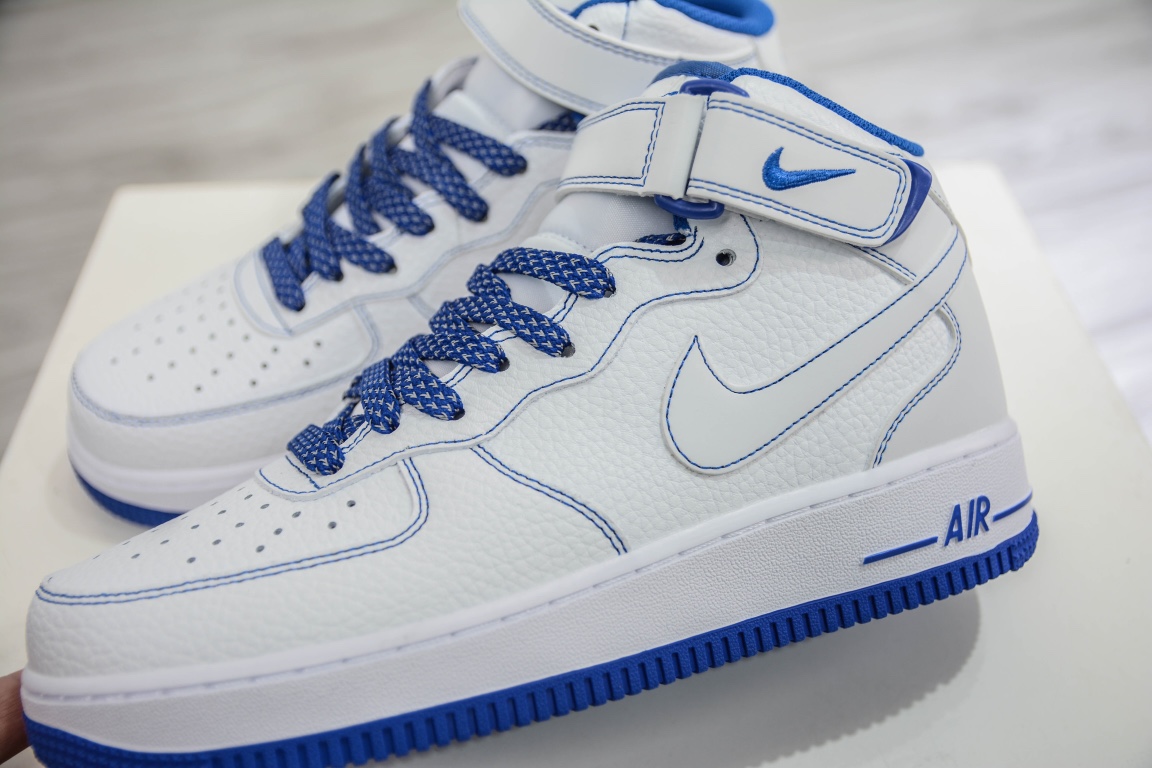 260 全新版本  Nike Air Force 1 Mid 马克线满天星 MK0619-233