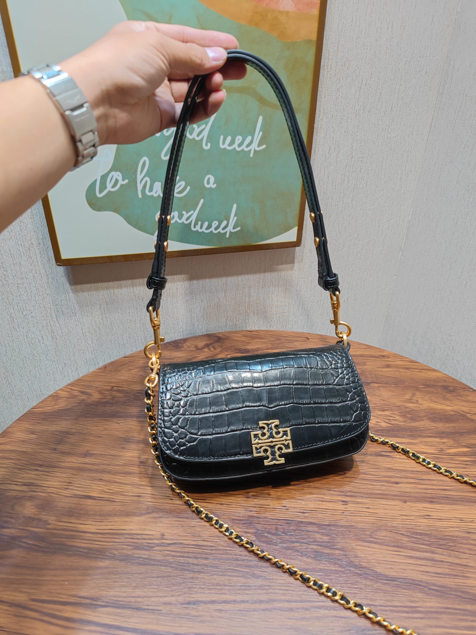 Tory Burch 编号045鳄纹 TORY BURCH 汤丽柏琦