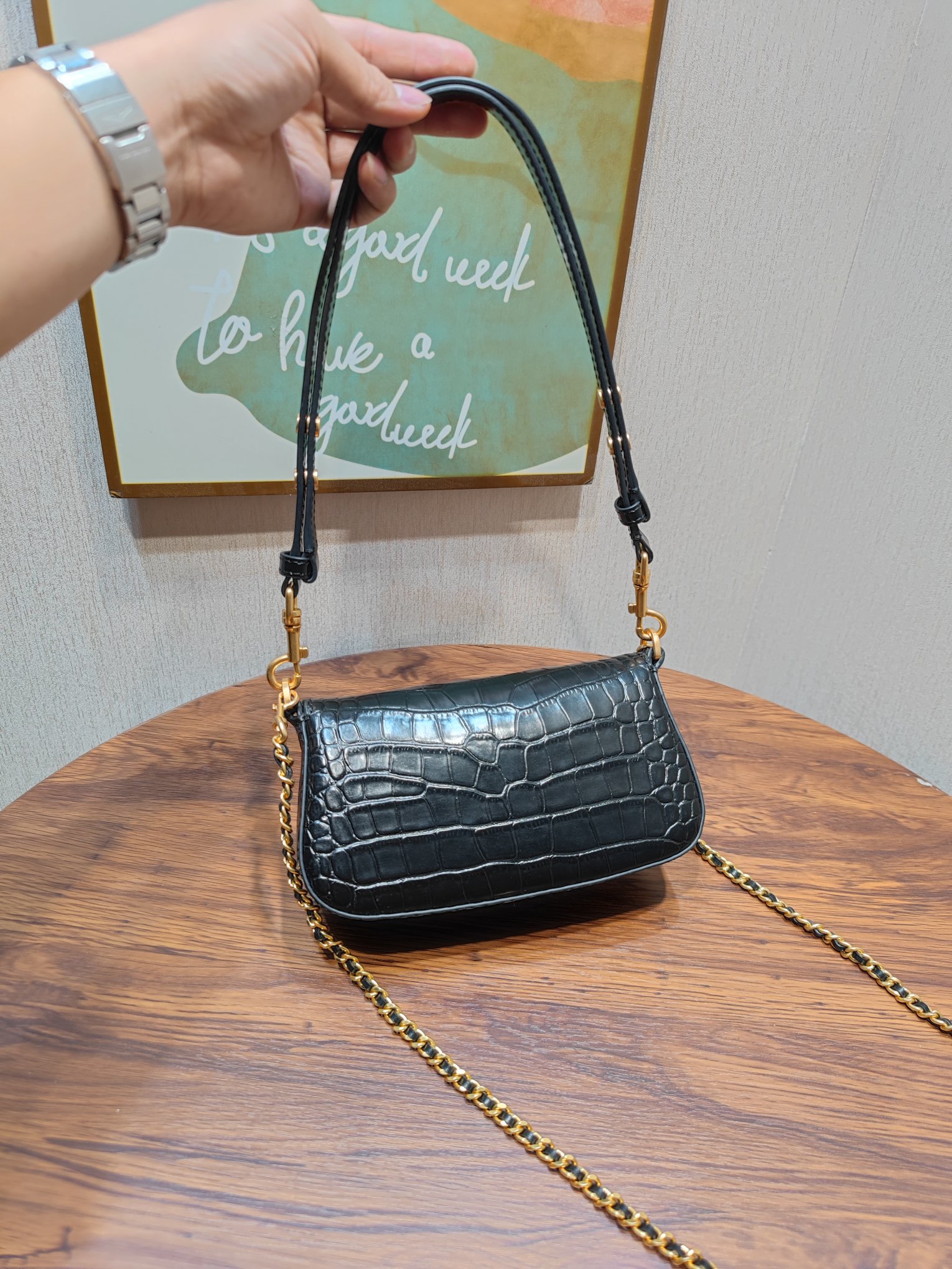Tory Burch 编号045鳄纹 TORY BURCH 汤丽柏琦