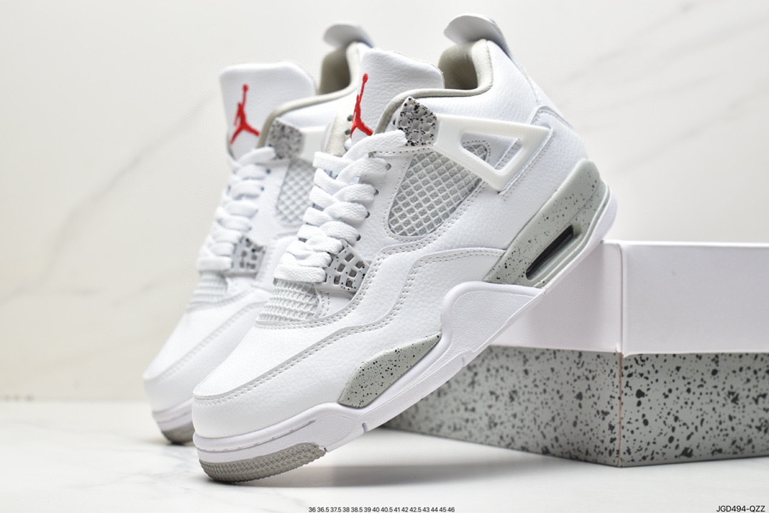 180 Nike Air Jordan 4 Retro OG"Fire Red"迈克尔·乔丹AJ4代中帮308497-060