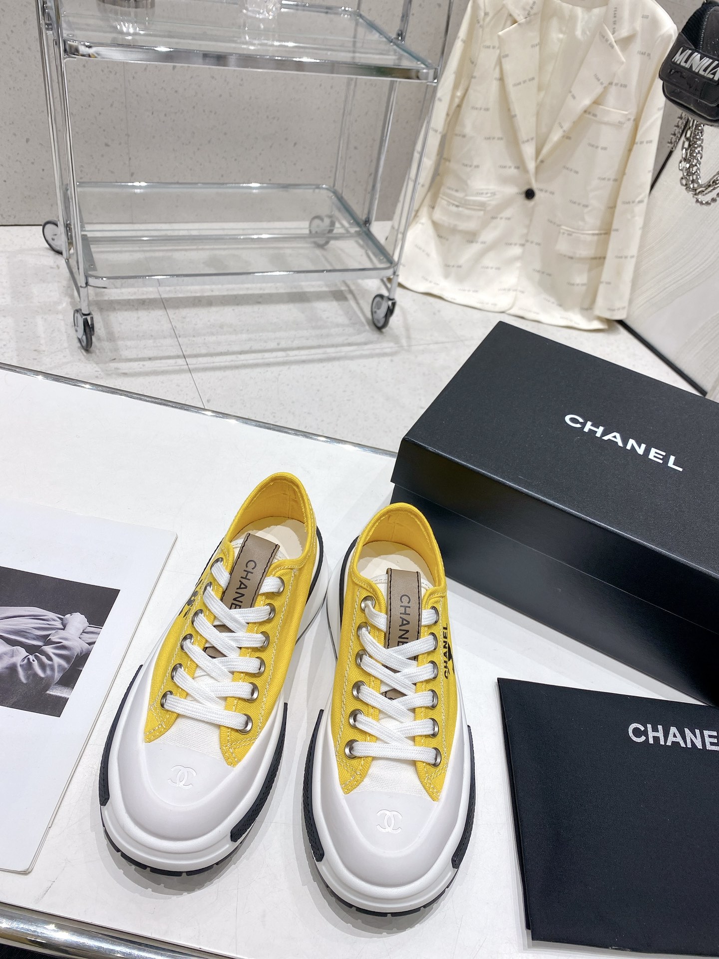Chanel Chanel Chanel últimos zapatos de galleta de fondo grueso son actualmente los zapatos de galle
