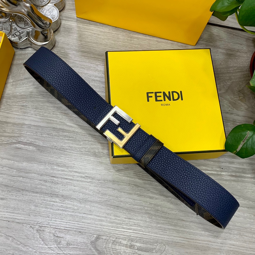 FENDI芬迪专柜同款宽4.0CM双