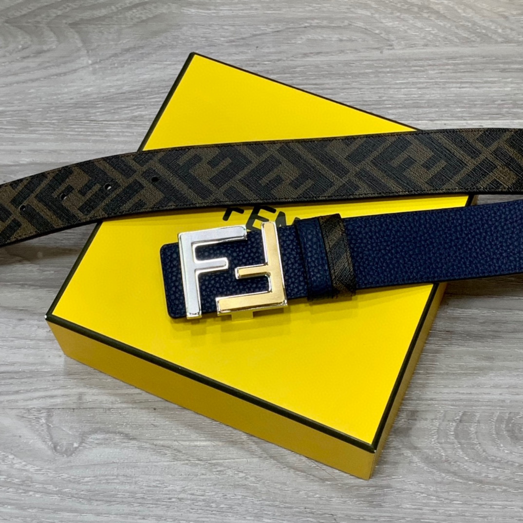FENDI芬迪专柜同款宽4.0CM双