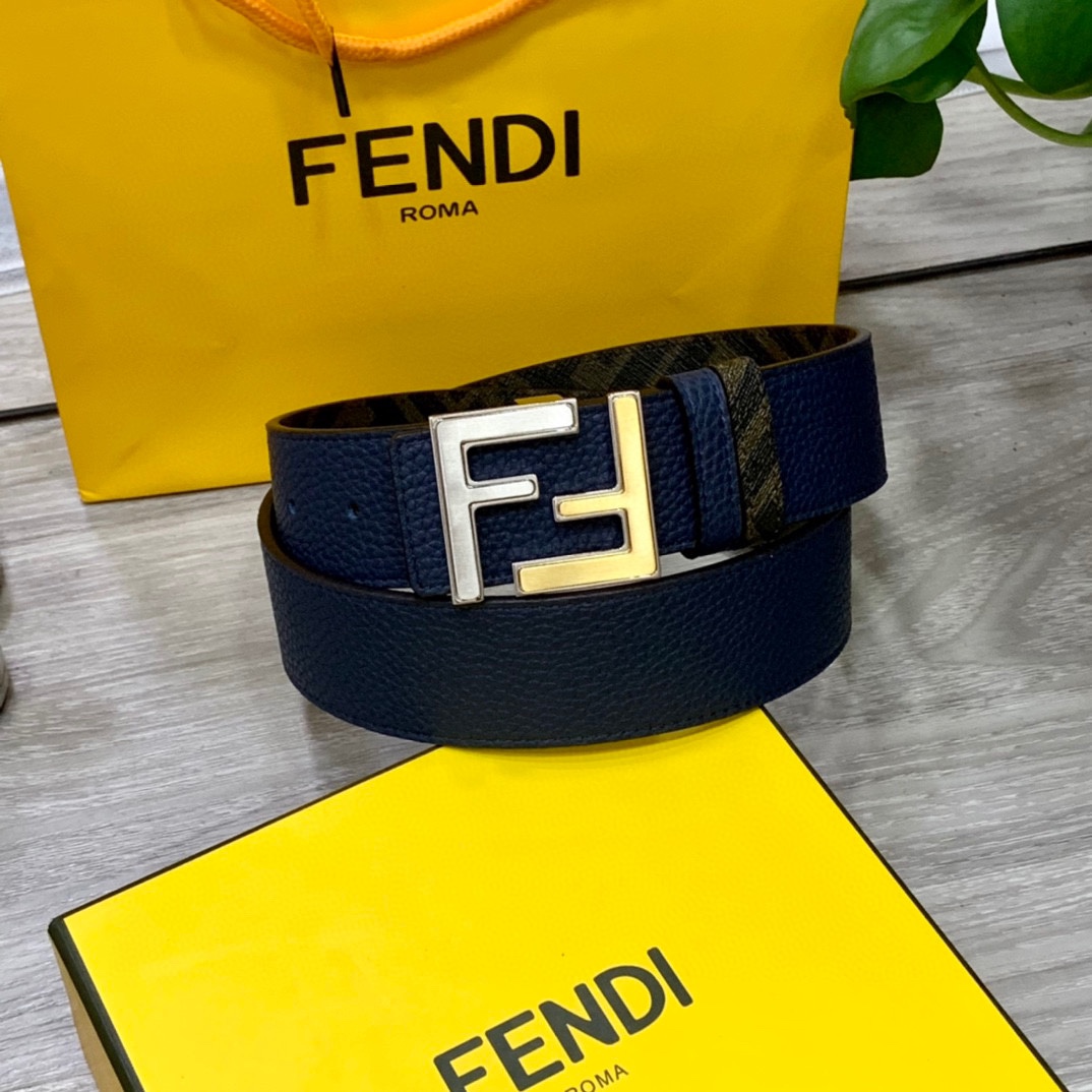 FENDI芬迪专柜同款宽4.0CM双