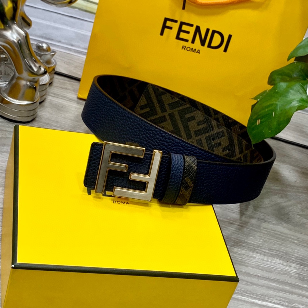 FENDI芬迪专柜同款宽4.0CM双