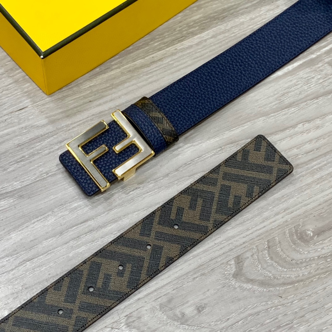 FENDI芬迪专柜同款宽4.0CM双