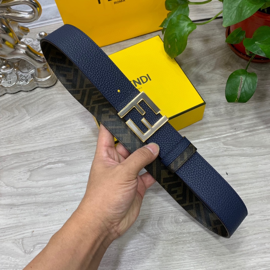 FENDI芬迪专柜同款宽4.0CM双