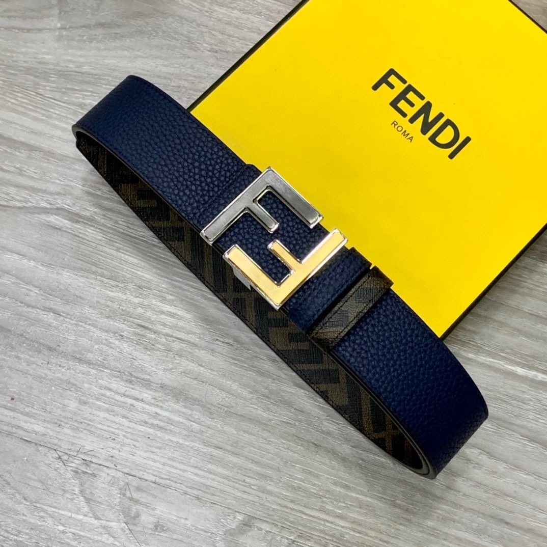 FENDI芬迪专柜同款宽4.0CM双