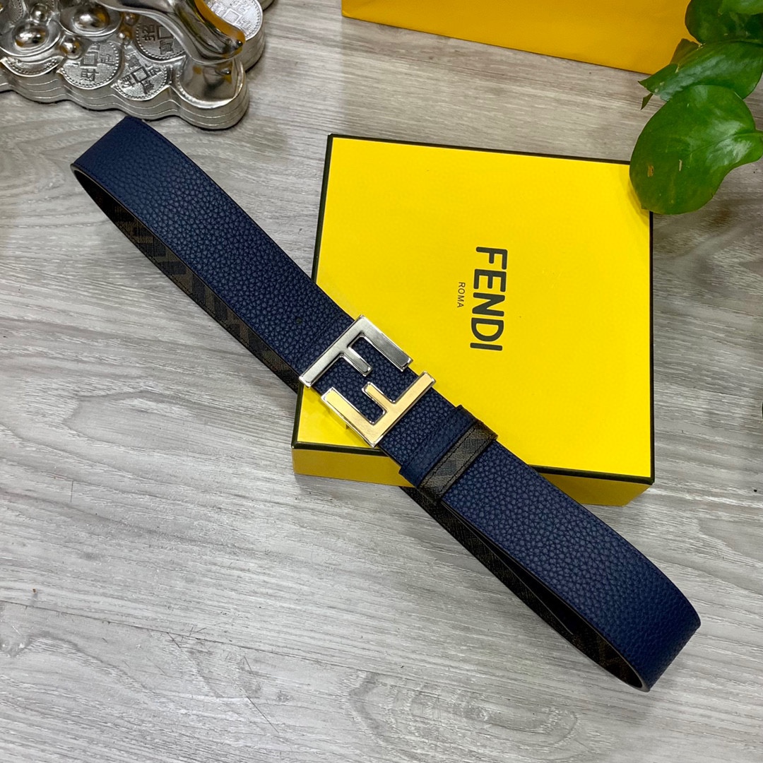 FENDI芬迪专柜同款宽4.0CM双