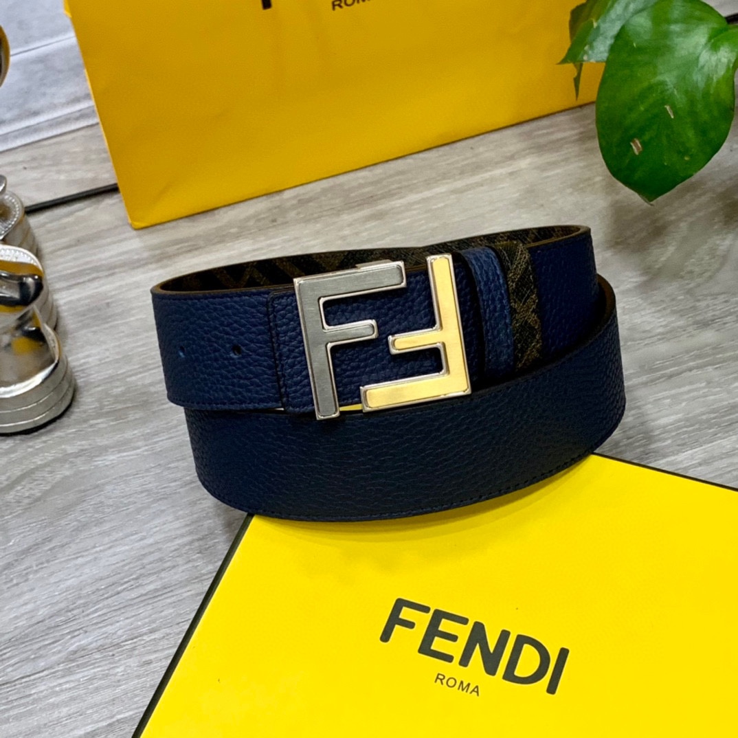FENDI芬迪专柜同款宽4.0CM双