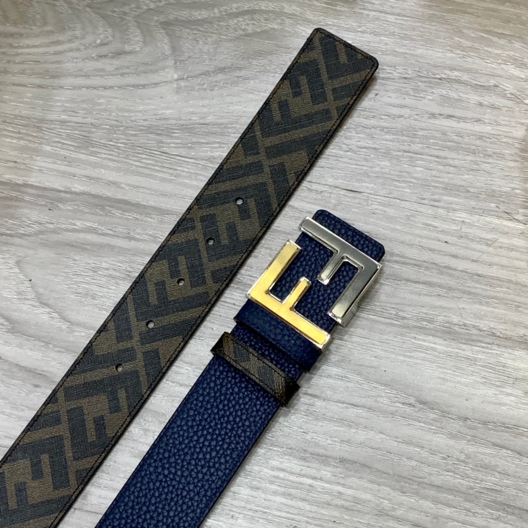 FENDI芬迪专柜同款宽4.0CM双