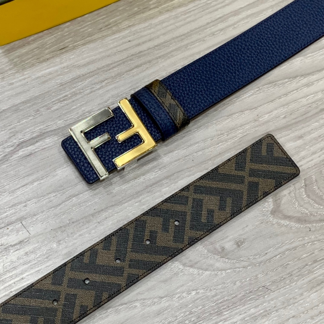 FENDI芬迪专柜同款宽4.0CM双