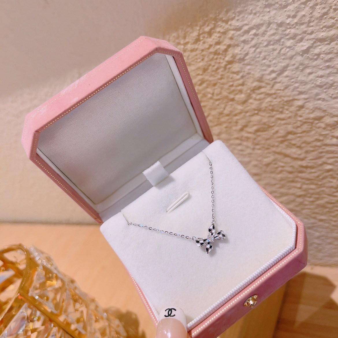 Fine Silver Necklace Romantic Bestie Gift Gold