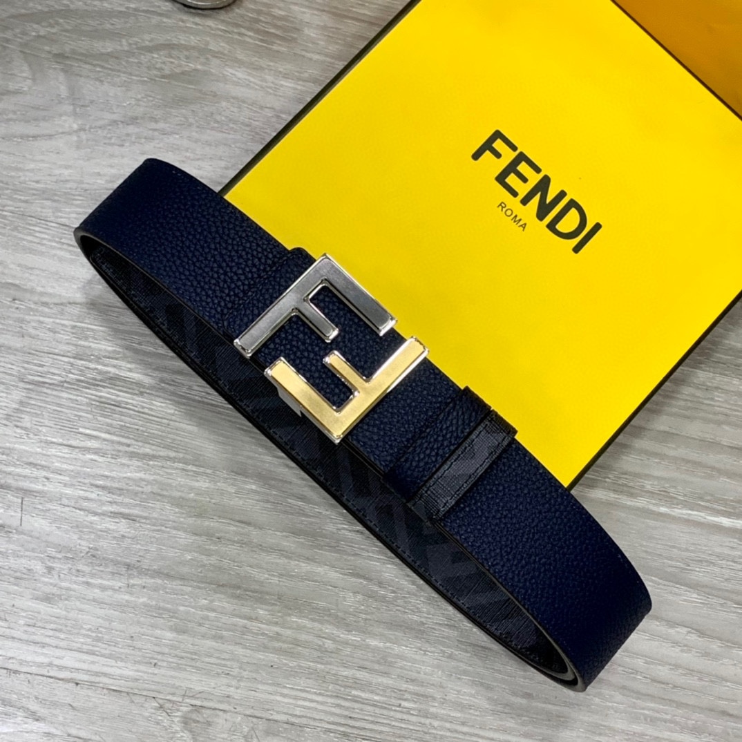 FENDI芬迪专柜同款宽4.0CM双