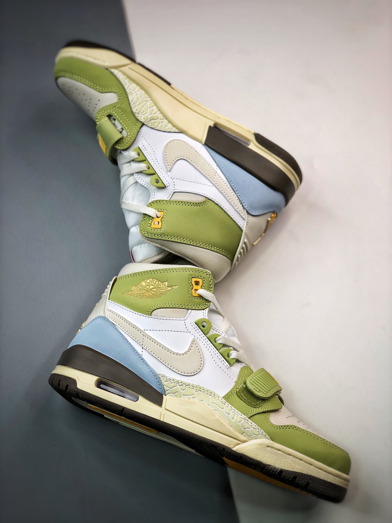260 Air Jordan Legacy 312 白绿 高帮纯原头层最强版本 FD9907-111