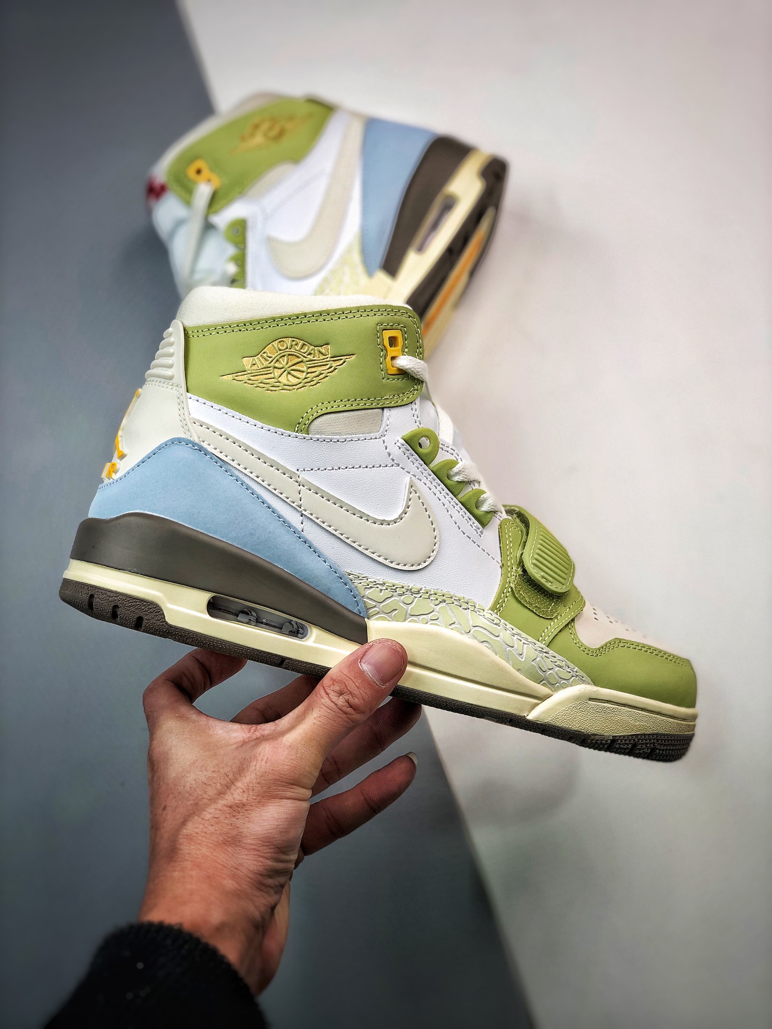 260 Air Jordan Legacy 312 白绿 高帮纯原头层最强版本 FD9907-111