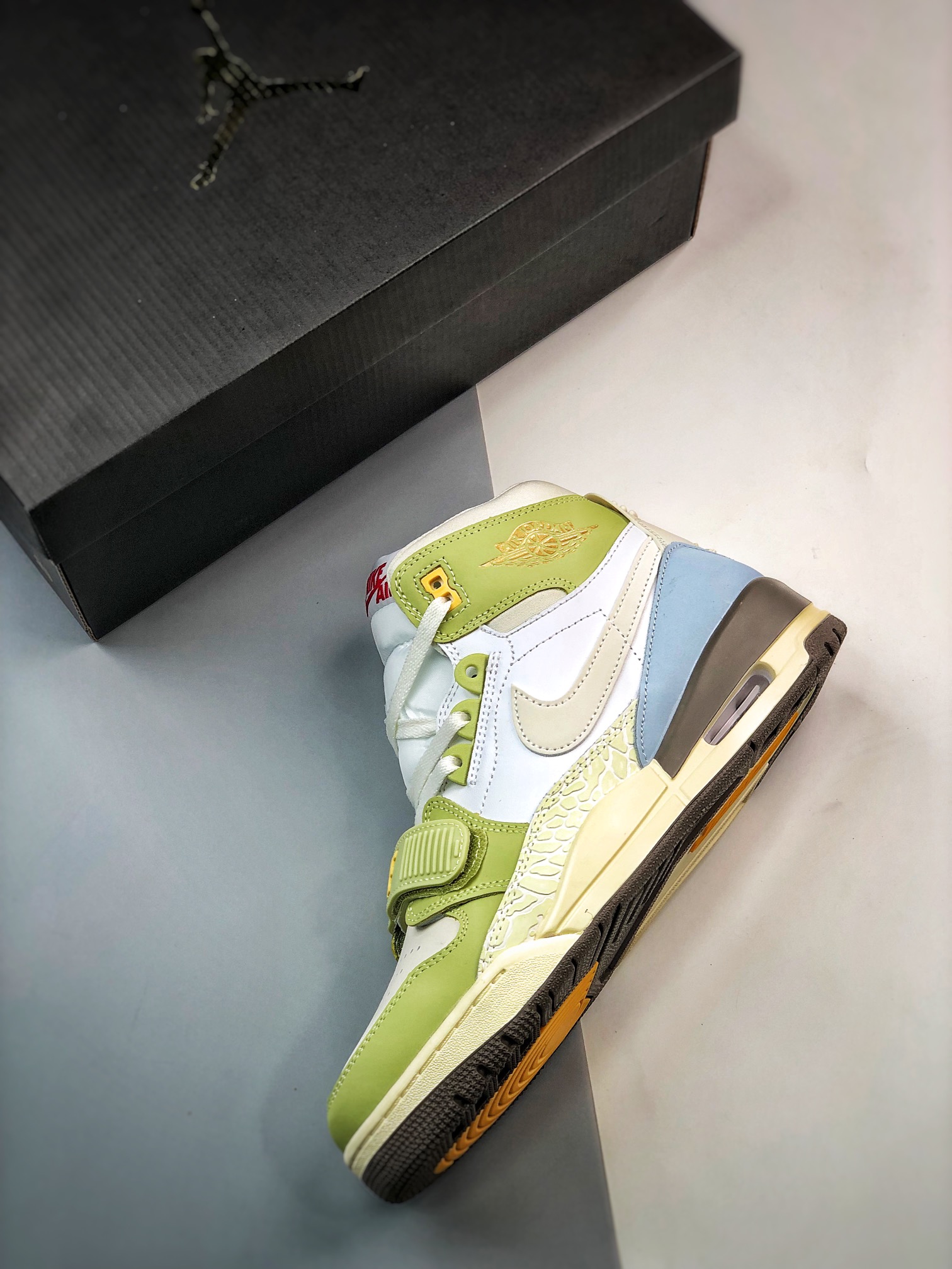 260 Air Jordan Legacy 312 白绿 高帮纯原头层最强版本 FD9907-111