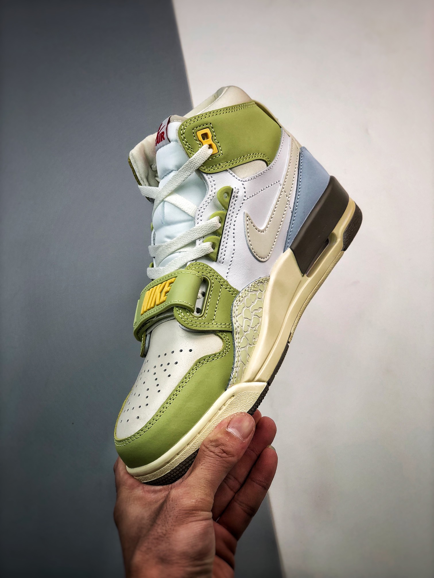 260 Air Jordan Legacy 312 白绿 高帮纯原头层最强版本 FD9907-111