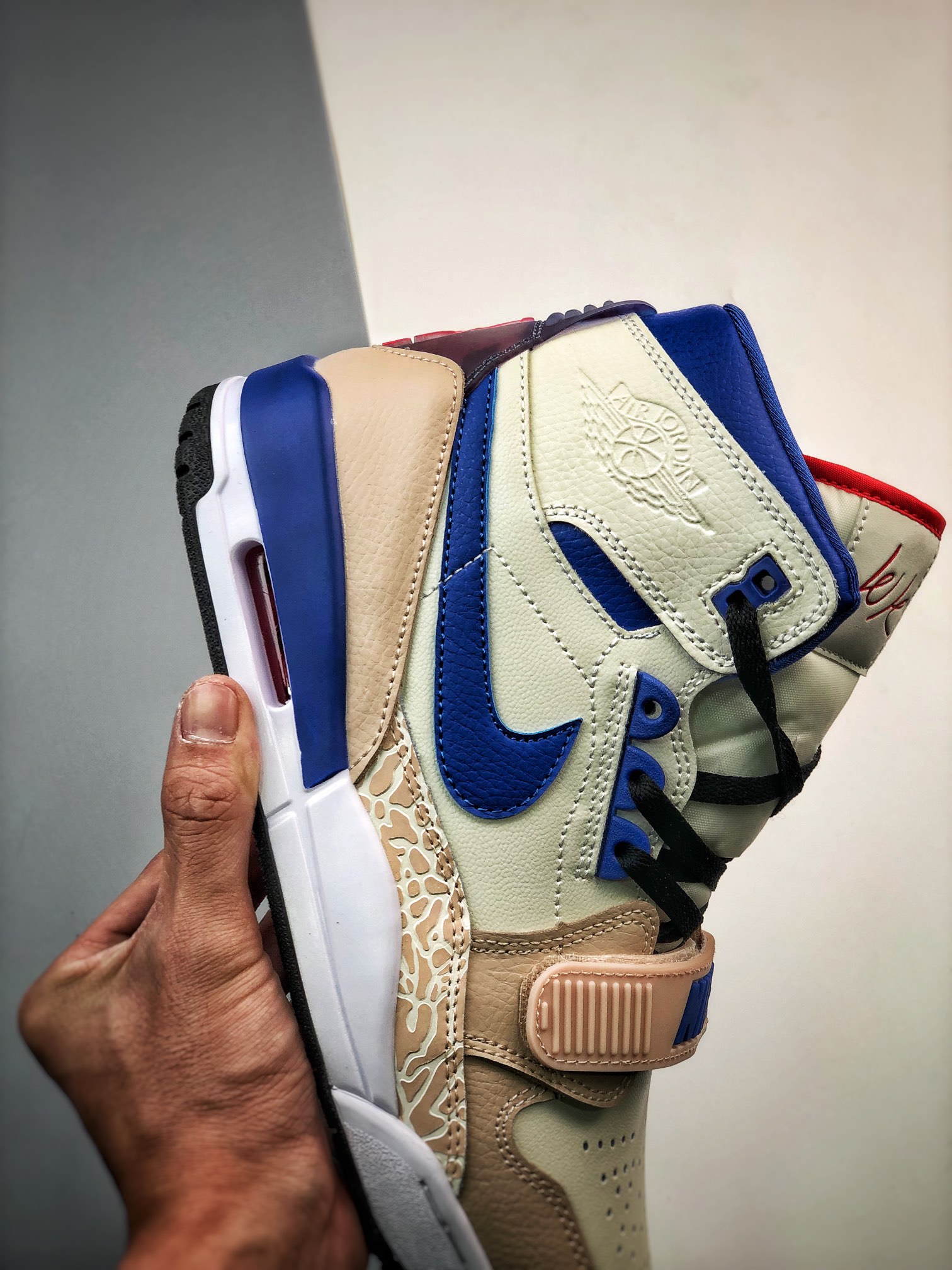 260 Air Jordan Legacy 312 白卡其蓝 高帮纯原头层最强版本 CD7068-106