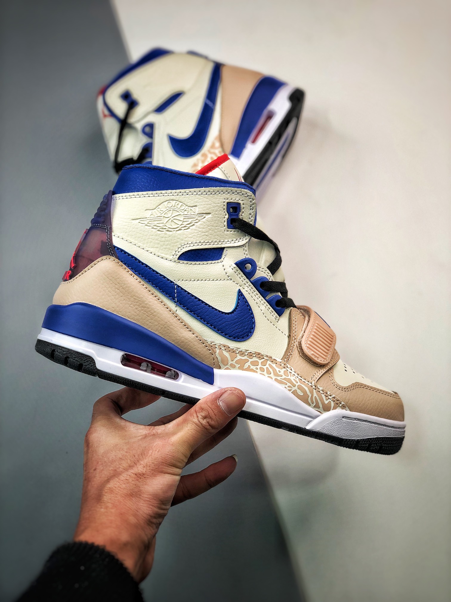 260 Air Jordan Legacy 312 白卡其蓝 高帮纯原头层最强版本 CD7068-106