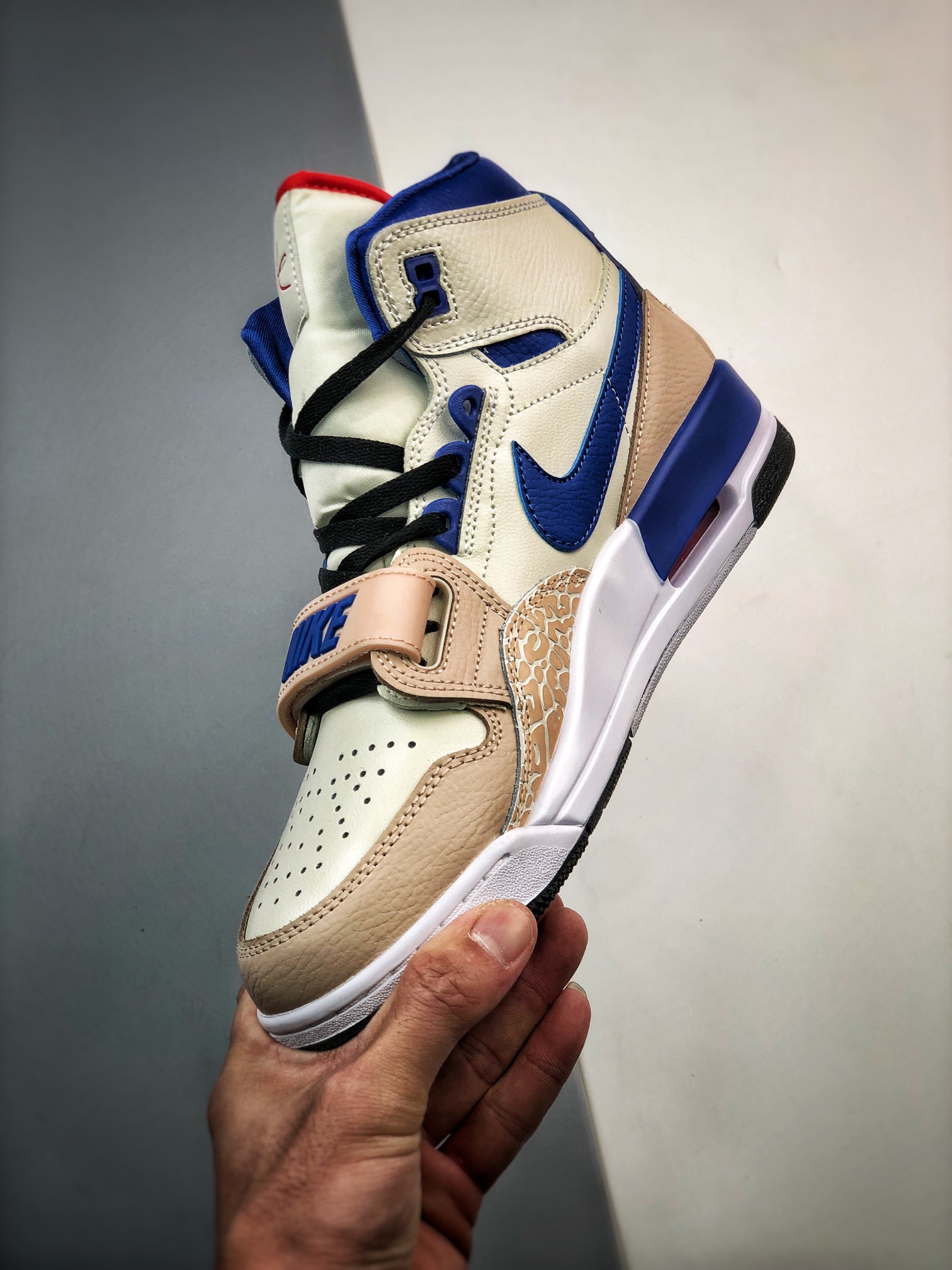 260 Air Jordan Legacy 312 白卡其蓝 高帮纯原头层最强版本 CD7068-106