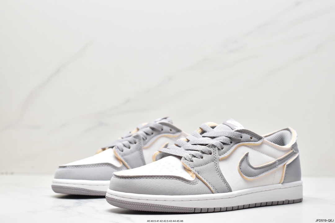 170 耐克Nike Air Jordan 1 Low SE Craft"Nside Out"AJ1乔丹一代DN1635-002