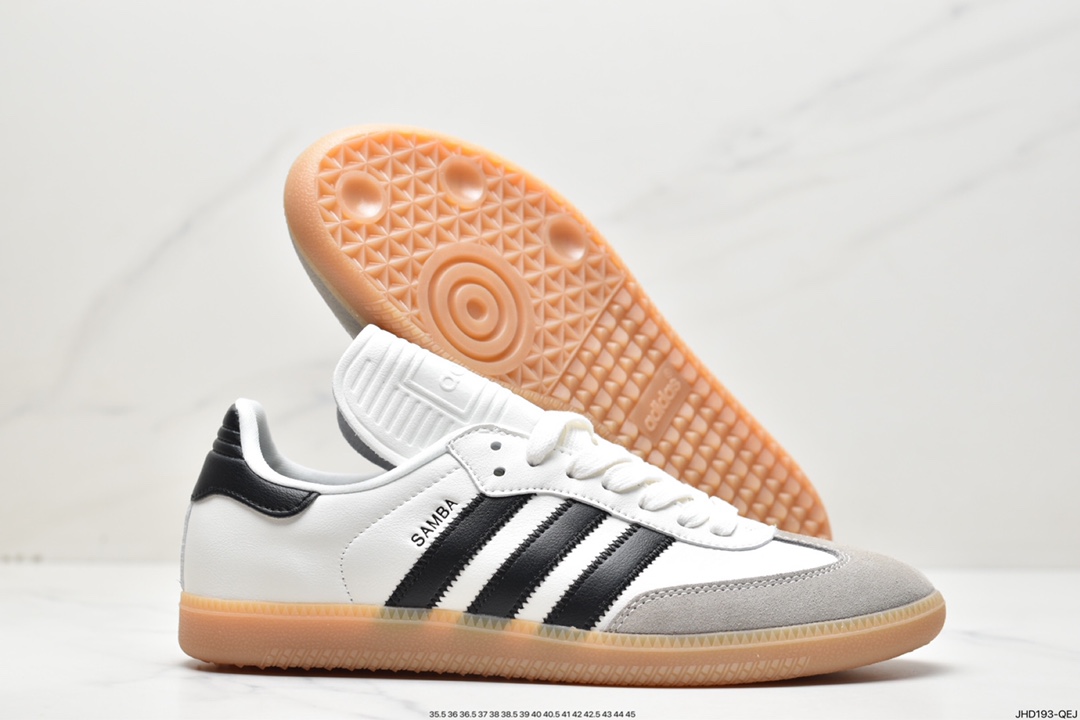 Adidas Originals Samba OG Samba series gentleman moral training football all-match leather shoes HP3383