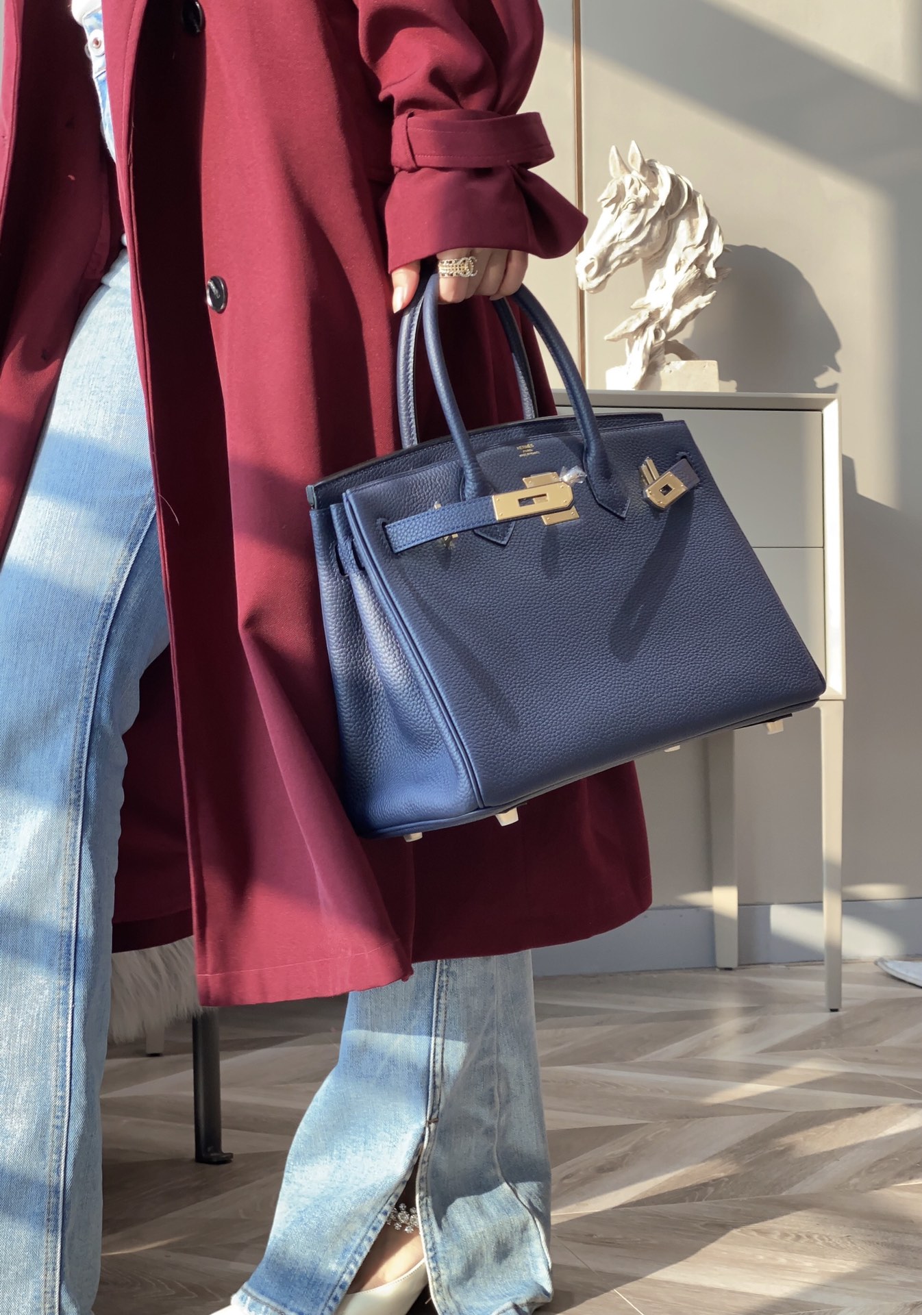 爱马仕 Hermès 高级成衣风衣外套及大衣服饰 #3F973C6F 5
