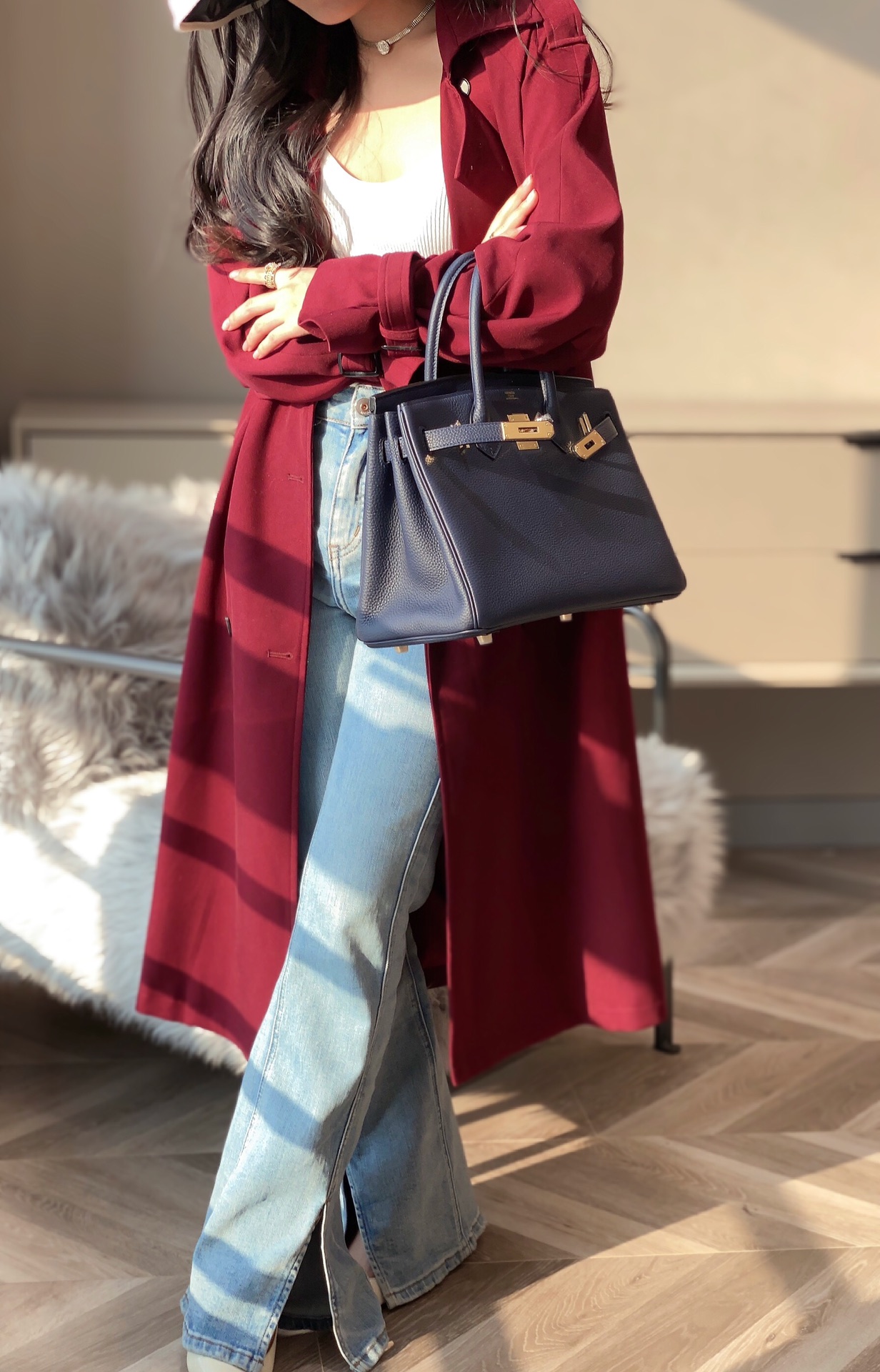 爱马仕 Hermès 高级成衣风衣外套及大衣服饰 #3F973C6F 4