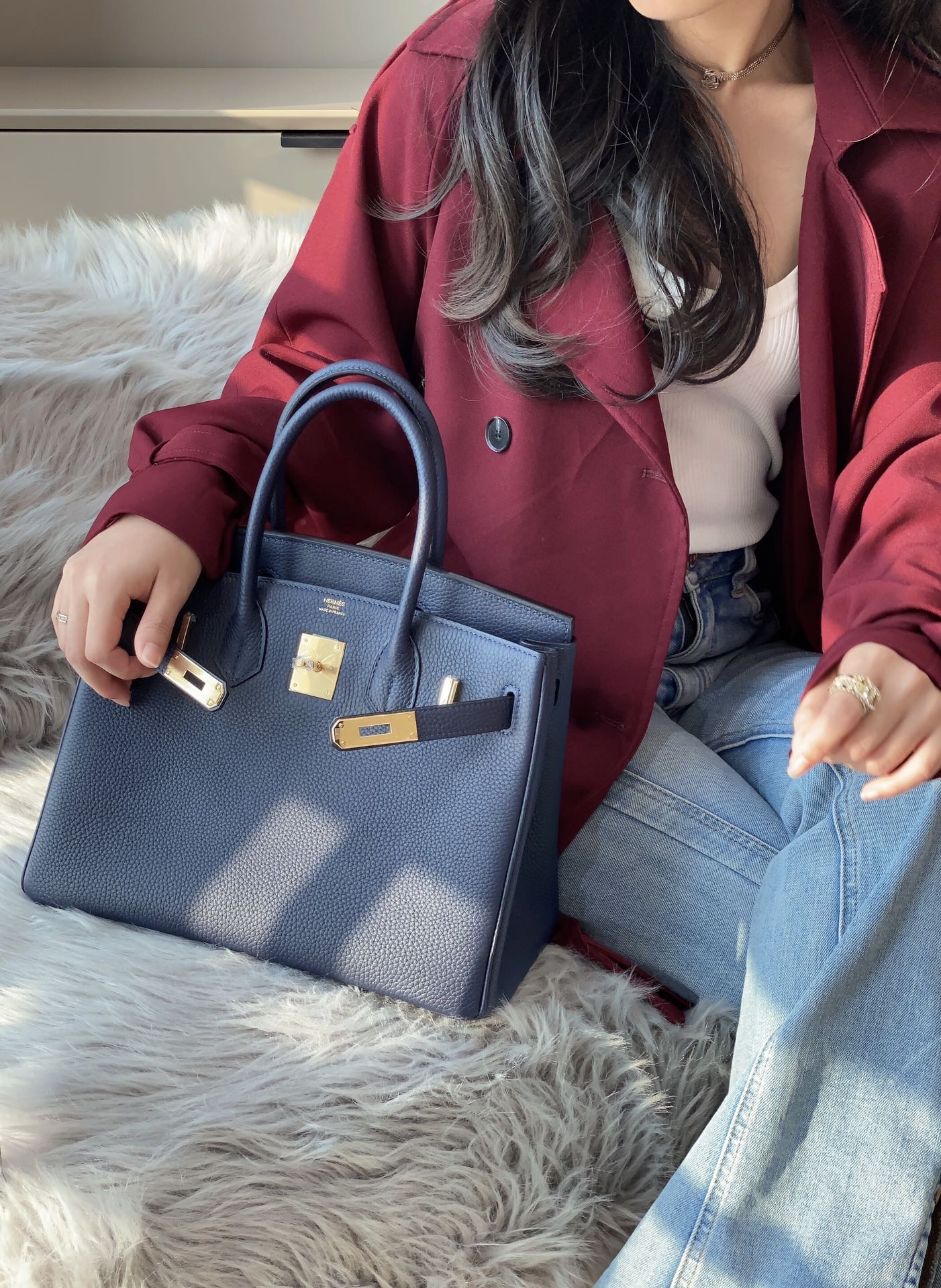 爱马仕 Hermès 高级成衣风衣外套及大衣服饰 #3F973C6F 7