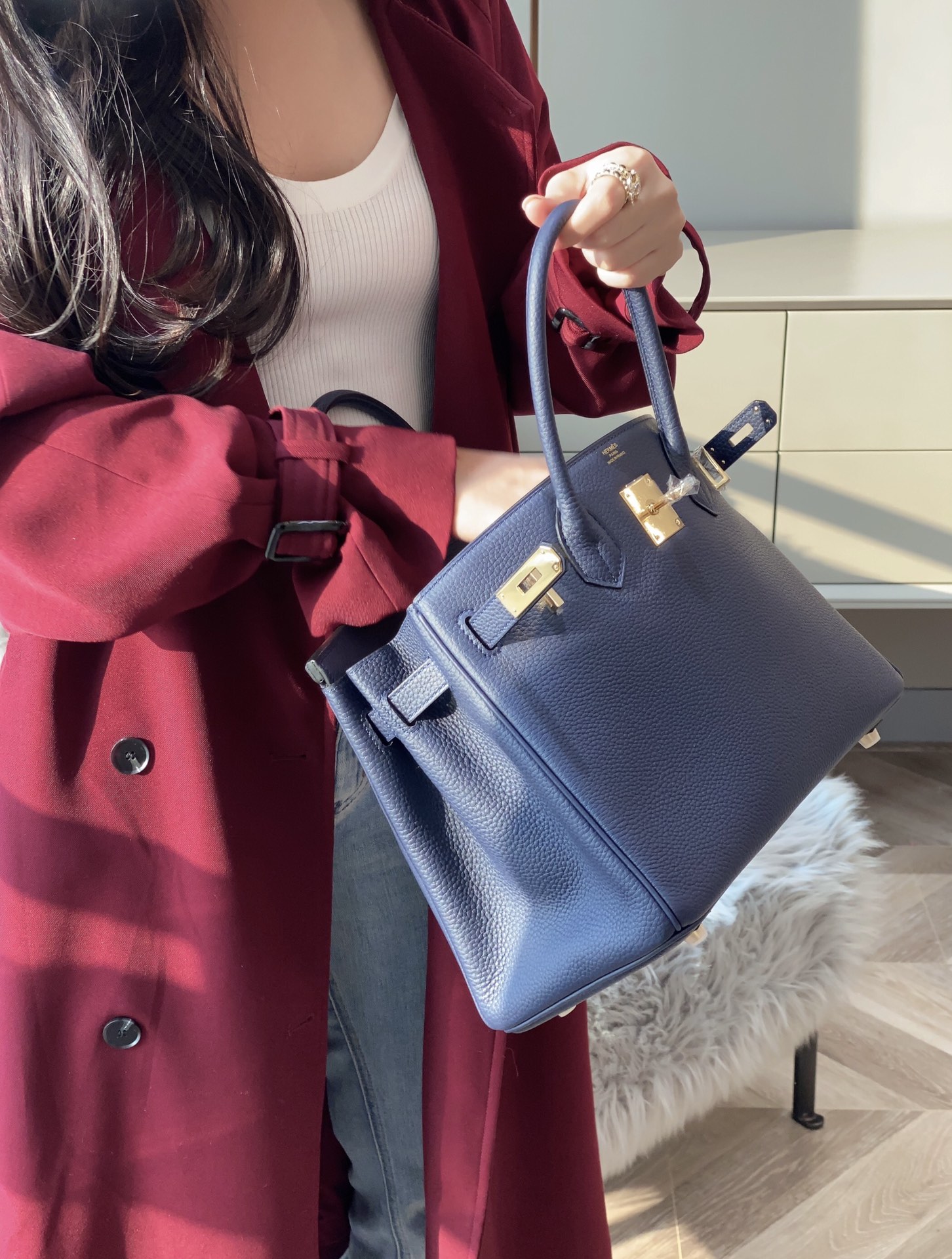 爱马仕 Hermès 高级成衣风衣外套及大衣服饰 #3F973C6F 6