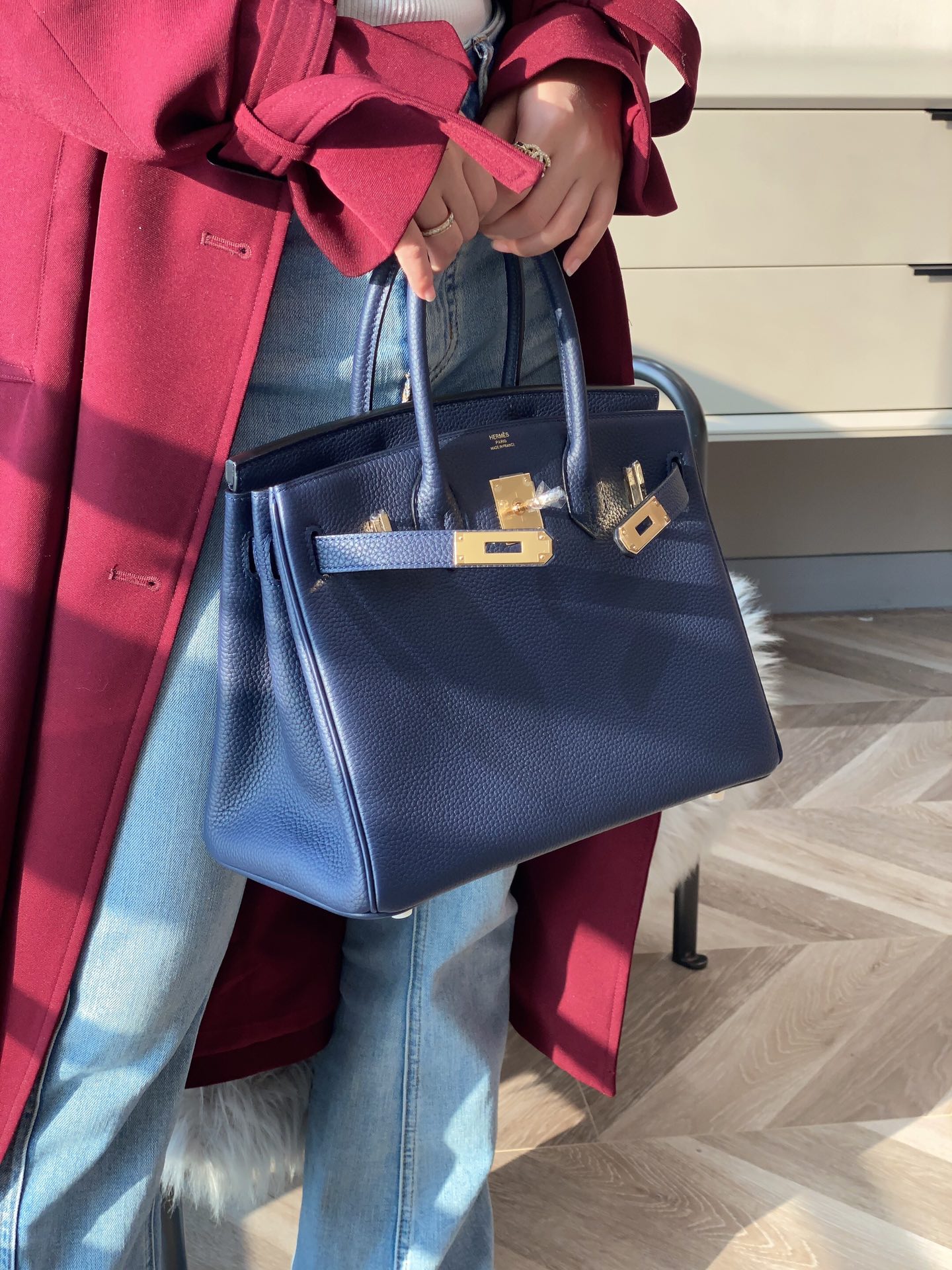 爱马仕 Hermès 高级成衣风衣外套及大衣服饰 #3F973C6F 9