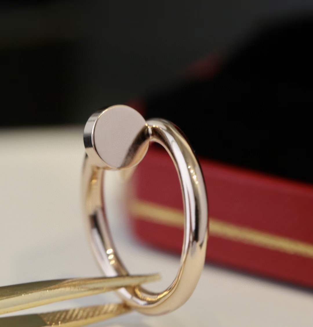 Cartier Cartier 款钉子戒指，头尾无钻戒指