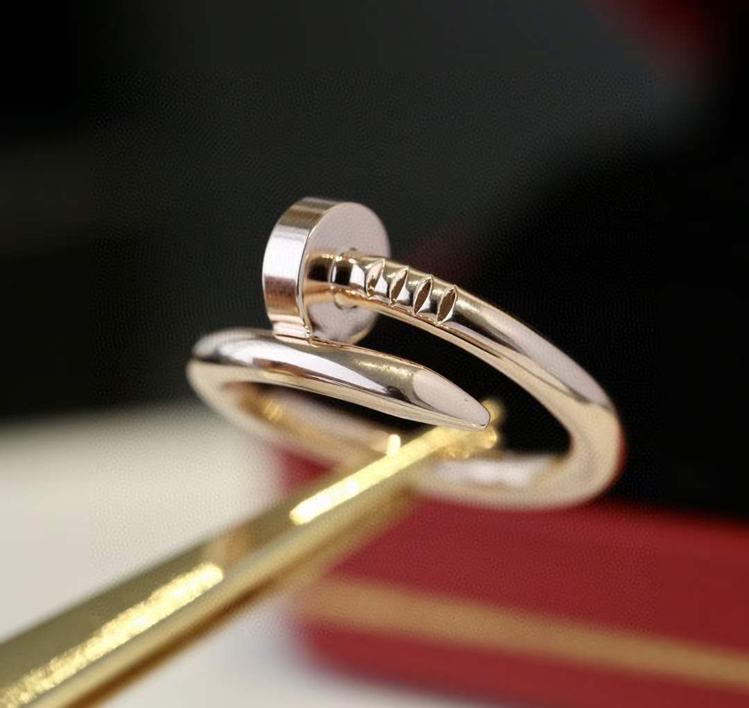 Cartier Cartier 款钉子戒指，头尾无钻戒指