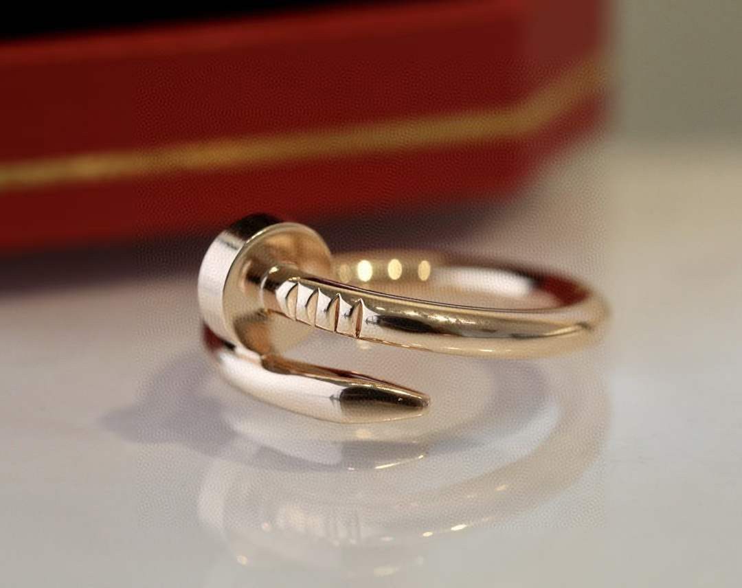 Cartier Cartier 款钉子戒指，头尾无钻戒指