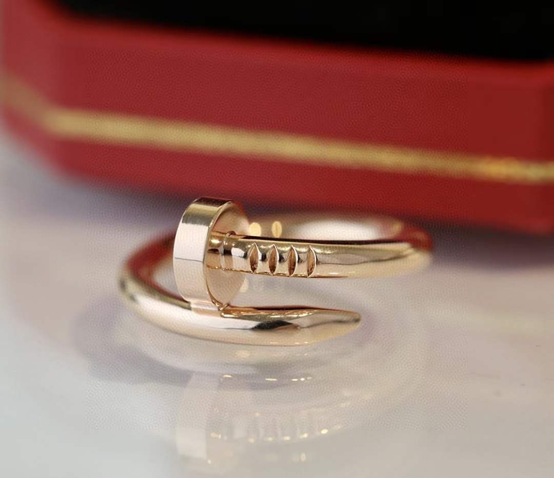 Cartier Cartier 款钉子戒指，头尾无钻戒指