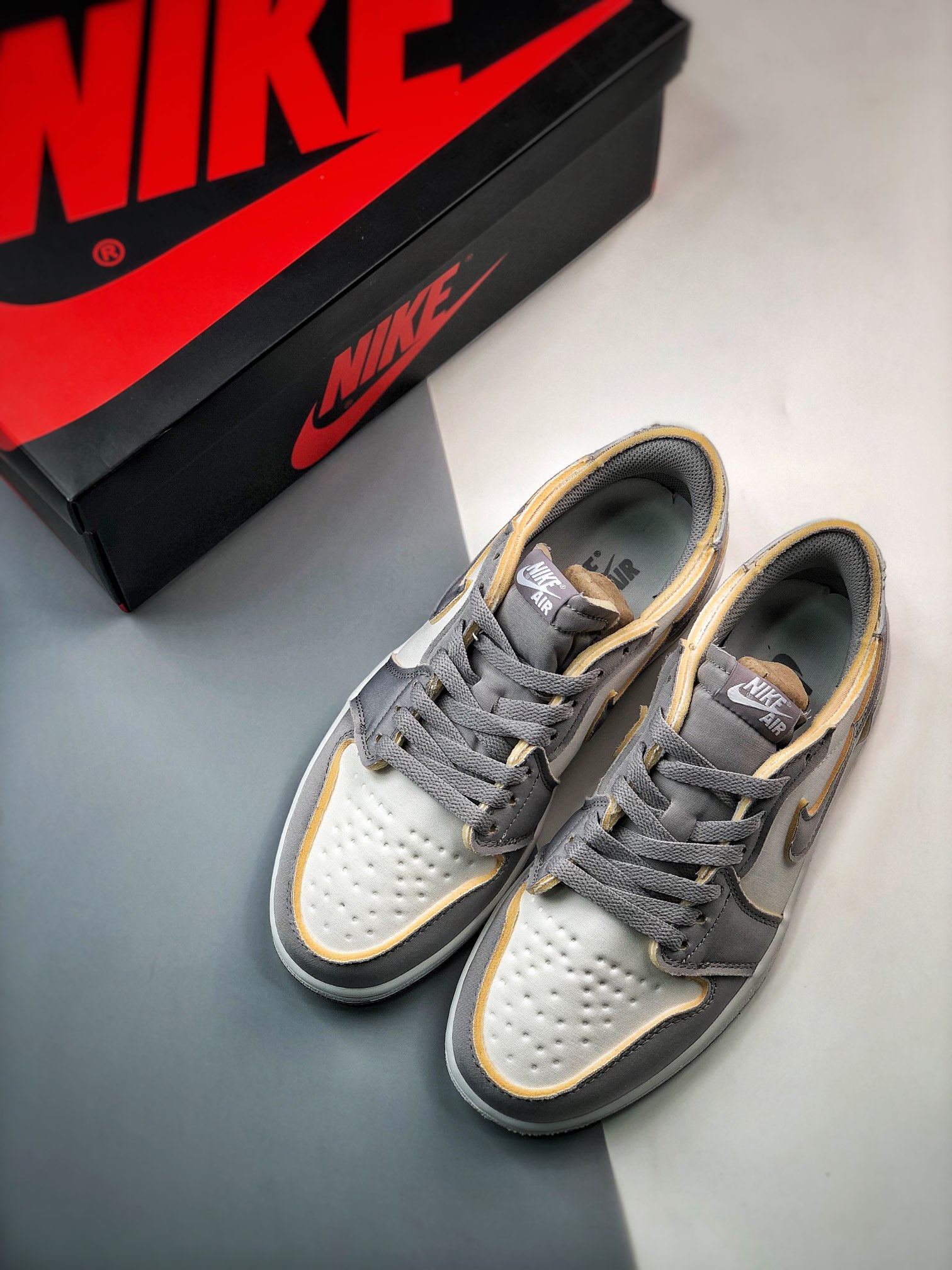 220 Air Jordan 1 Low OG EX 解构白灰DN1635-002