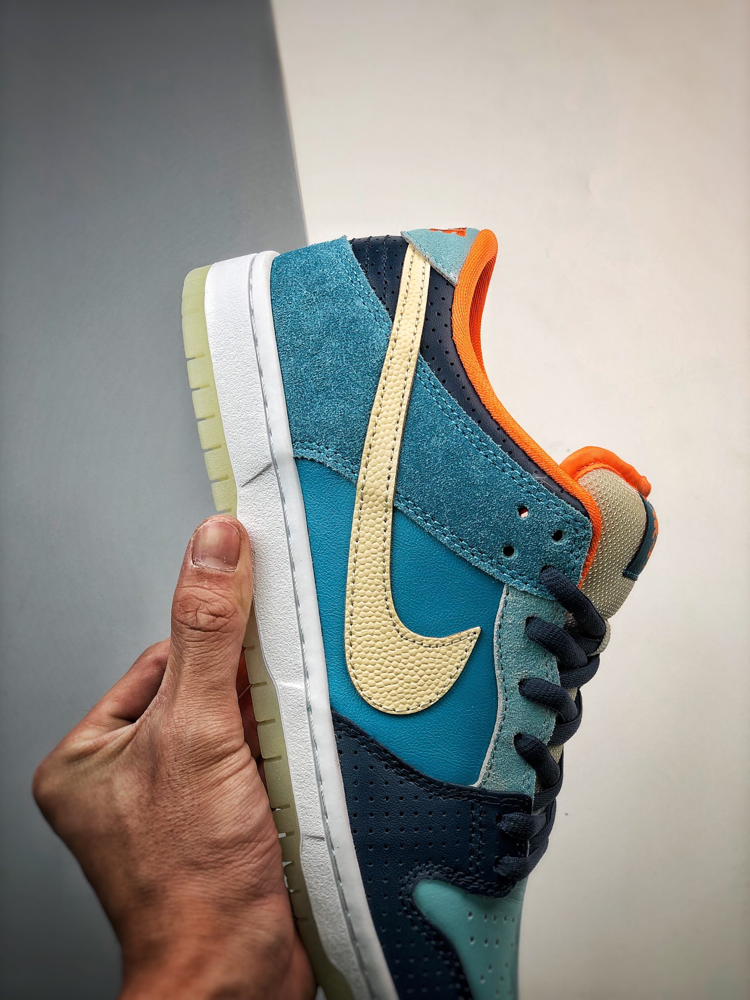 280 Nike Dunk SB Low MIA Skate Shop 蓝橙 504750-474