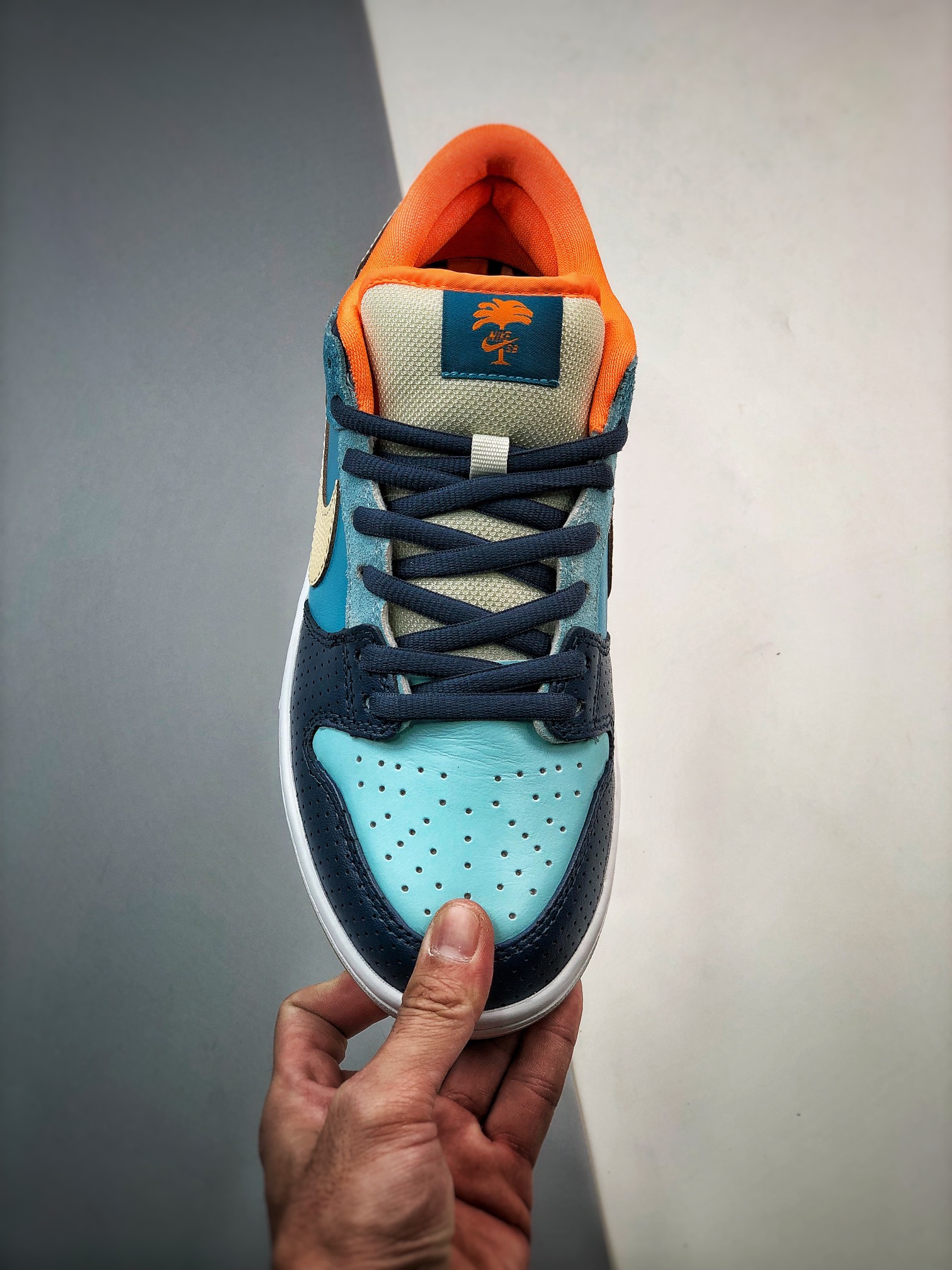 280 Nike Dunk SB Low MIA Skate Shop 蓝橙 504750-474