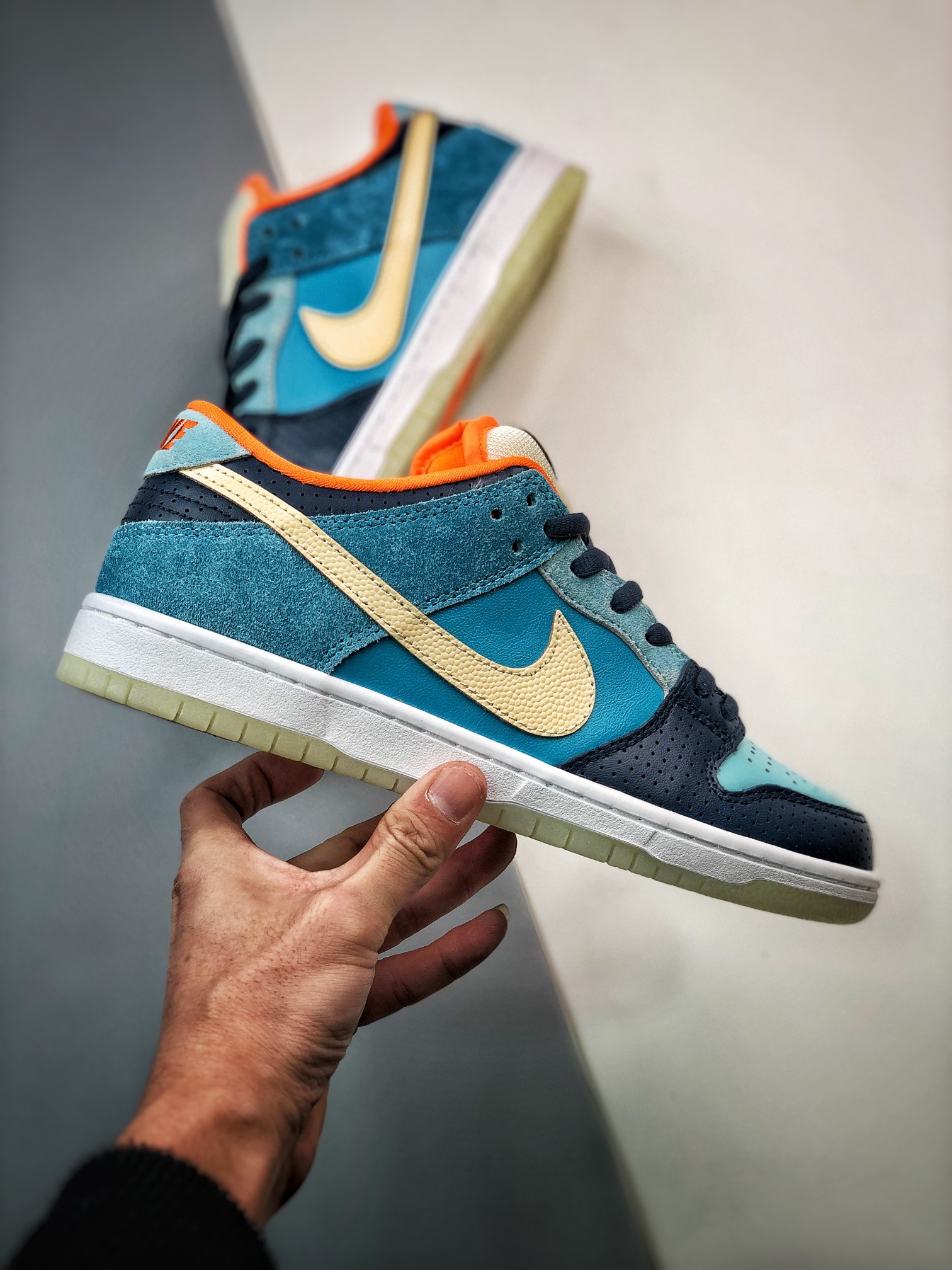 280 Nike Dunk SB Low MIA Skate Shop 蓝橙 504750-474