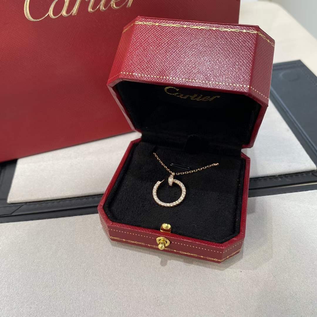 Cartier Cartier 经款典满钻钉项子链