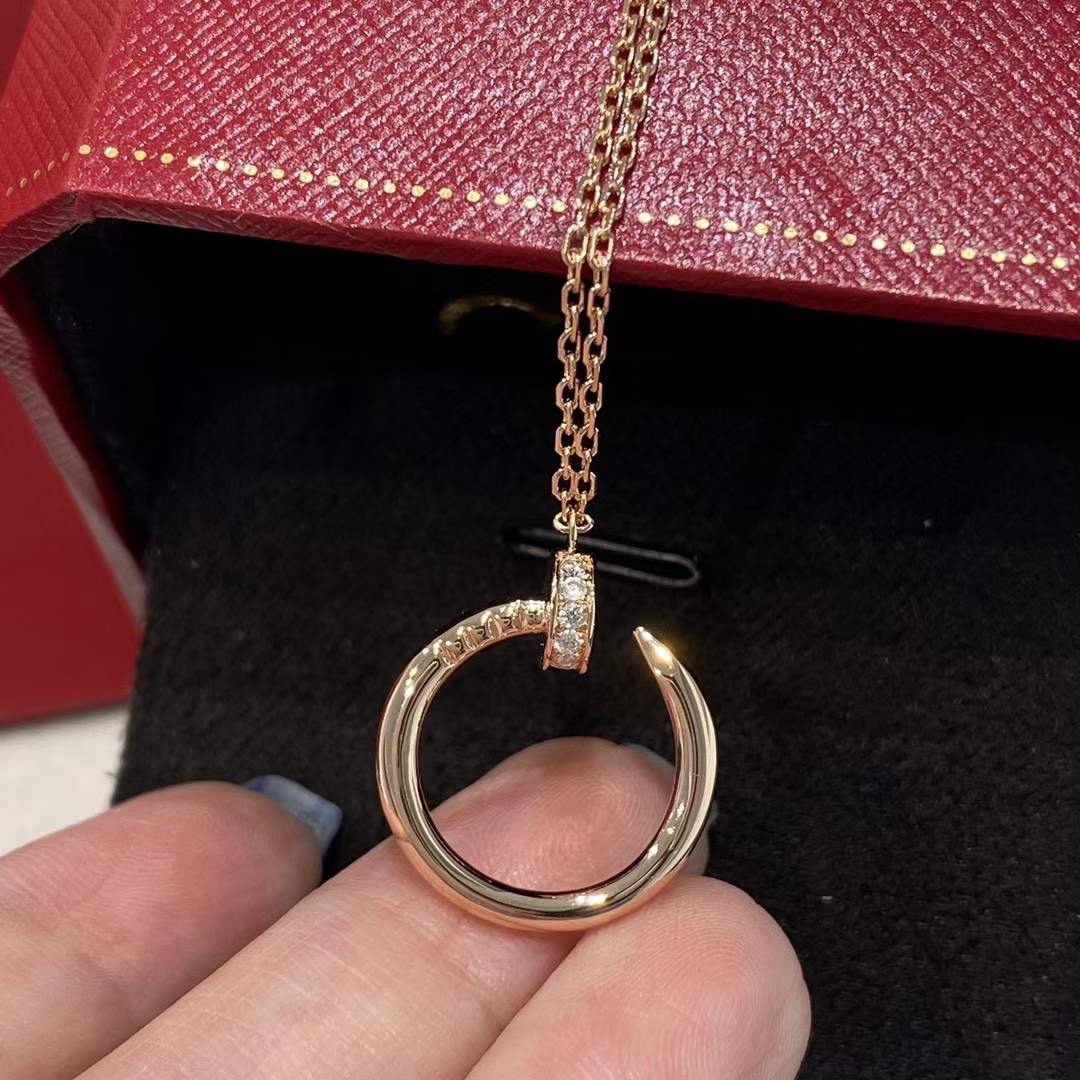 Cartier Cartier 经款典满钻钉项子链