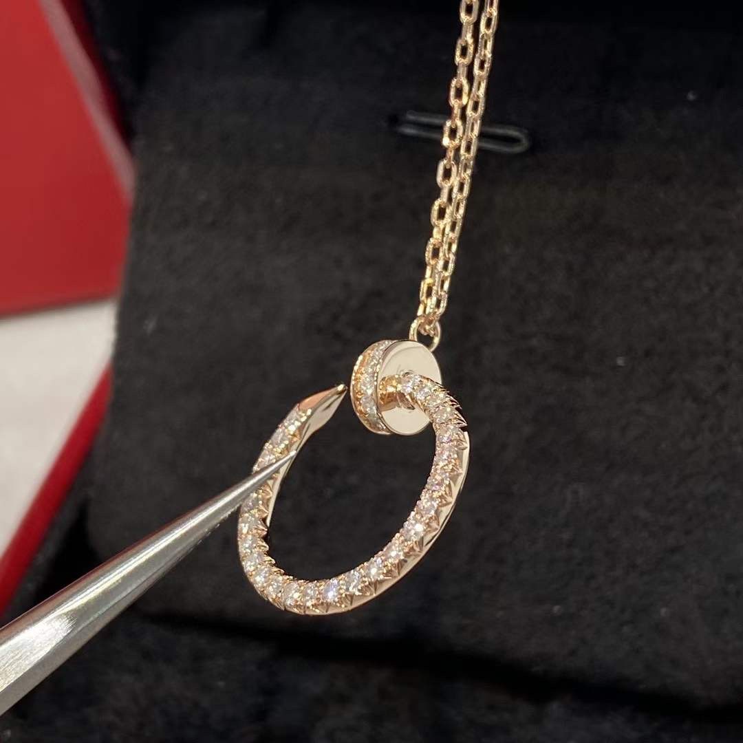 Cartier Cartier 经款典满钻钉项子链